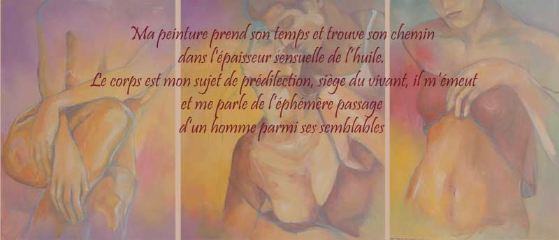 Les peintures de Mireille Belle